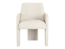 Cando - Modern Beige Fabric Dining Chair