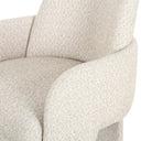 Cando - Modern Beige Fabric Dining Chair
