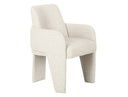 Cando - Modern Beige Fabric Dining Chair