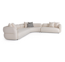 Robson - Modern Ceramic + Walnut Coffee Table