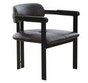 Summit - Modern 87" Black Ash Dining Table