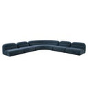 Noah - Modern Dark Brown Square Coffee Table