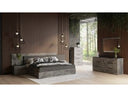 Ferrara - Modern Volcano Oxide Grey Bedroom Set