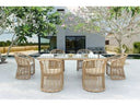 Mina - Outdoor Bamboo Wicker Dining Set