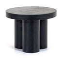 Bruni - Modern Black Concrete Coffee Table