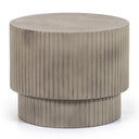 Gruver - Modern Grey Concrete End Table