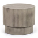 Gruver - Modern Grey Concrete End Table