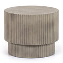 Gruver - Modern Grey Concrete End Table
