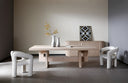 Mineola - Modern Natural White Oak 110" Dining Table