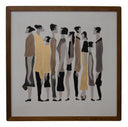 To Stay - Modern 59" x 59" Painting