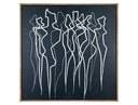 Sippe - Modern 71" x 71" Painting