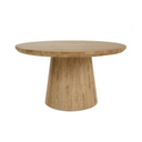 Velma - Modern Travertine Marble Coffee Table