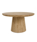 Velma - Modern Travertine Marble Coffee Table