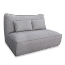 Racine - Modern Grey Fabric Modular Sectional Sofa