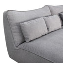 Racine - Modern Grey Fabric Modular Sectional Sofa