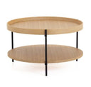 Savoy - Modern Walnut Large Coffee Table