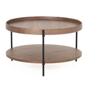 Savoy - Modern Walnut Medium Coffee Table