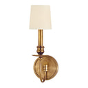 Aged Brass Cohasset Wall Sconce 4.75" by Hudson Valley