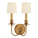 Aged Brass Cohasset Wall Sconce 10.25" by Hudson Valley
