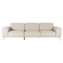 Soho - Italian Grey Leather Sofa