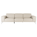Soho - Italian Grey Leather Sofa