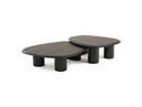 Summit - Modern 87" Black Ash Dining Table