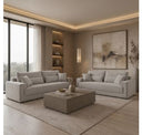 Loki - Modern Grey Fabric Right Facing Sectional Sofa