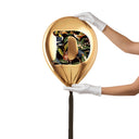 Gold Monogram Balloon by Oliver Gal, view 34