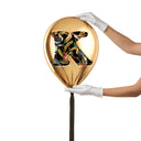 Gold Monogram Balloon by Oliver Gal, view 95