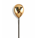 Gold Monogram Balloon by Oliver Gal, view 158