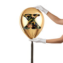 Gold Monogram Balloon by Oliver Gal, view 169