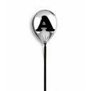 Silver Monogram Balloon by Oliver Gal
