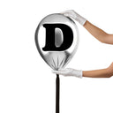 Silver Monogram Balloon by Oliver Gal, view 33