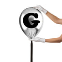 Silver Monogram Balloon by Oliver Gal, view 63