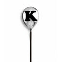 Silver Monogram Balloon by Oliver Gal, view 97