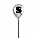 Silver Monogram Balloon by Oliver Gal, view 142