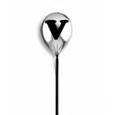 Silver Monogram Balloon by Oliver Gal, view 158