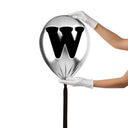 Silver Monogram Balloon by Oliver Gal, view 164