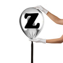 Silver Monogram Balloon by Oliver Gal, view 179