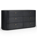 Fields - Modern Black Acacia Dresser