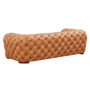 Dexter - Transitional Camel Full Italian Leather 3-Seat Sofa