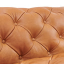 Dexter - Transitional Camel Full Italian Leather 3-Seat Sofa