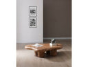 Weskan - Modern Faux Burl Coffee Table
