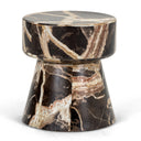 Marlow - Modern Faux Marble End Table Set