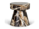 Marlow - Modern Faux Marble End Table Set