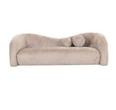 Calico - Contemporary Tan Fabric 4-Seat Sofa