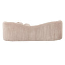 Calico - Contemporary Beige Weave Fabric 3-Seat Sofa