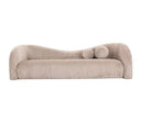 Calico - Contemporary Tan Fabric 4-Seat Sofa