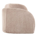 Calico - Contemporary Beige Weave Fabric 4-Seat Sofa