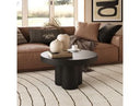 Bruni - Modern Black Concrete Coffee Table